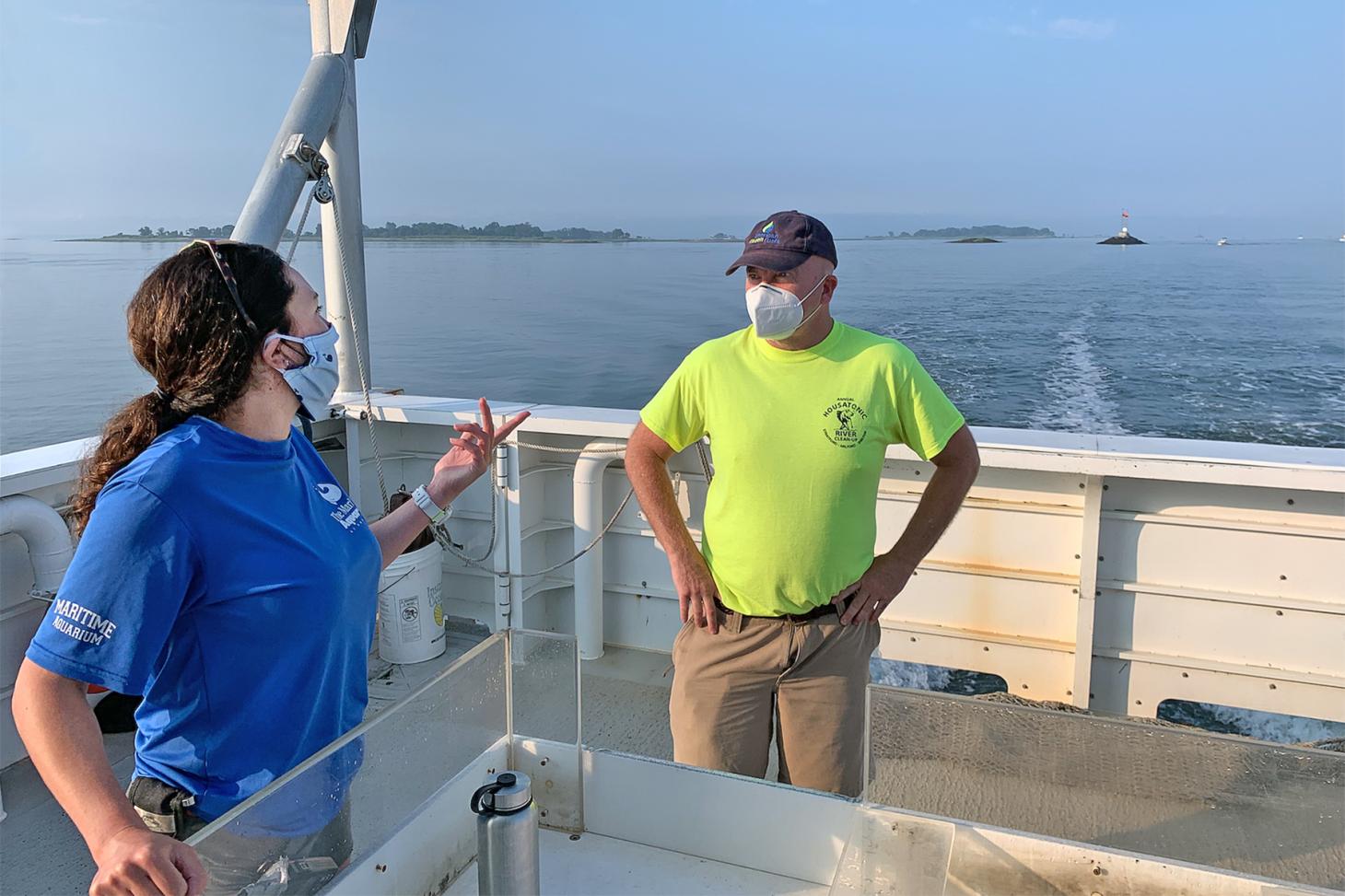 Rep. Gresko joins outing on research vessel 