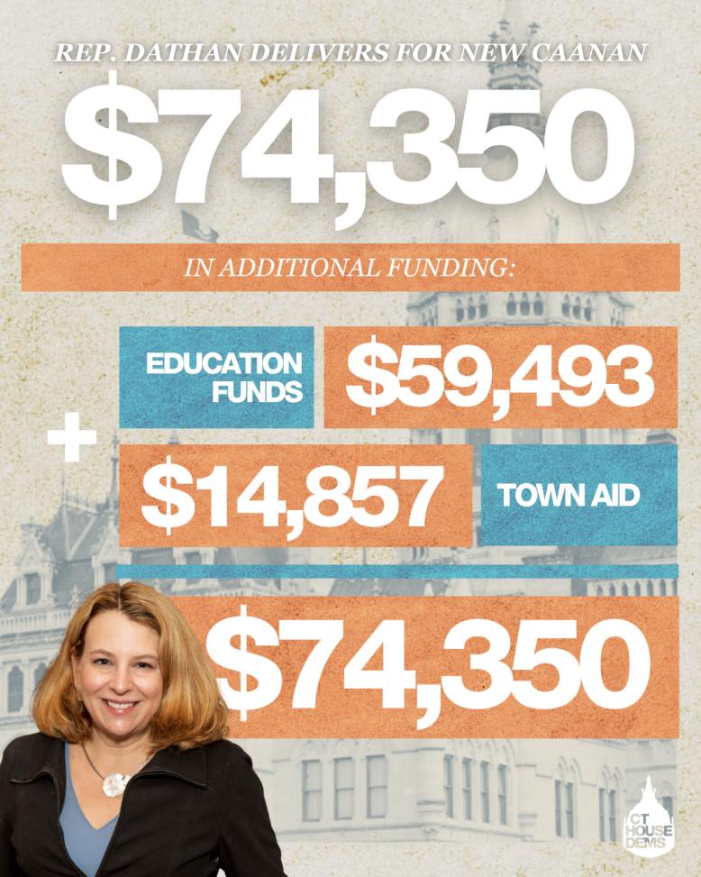 New Canaan funding