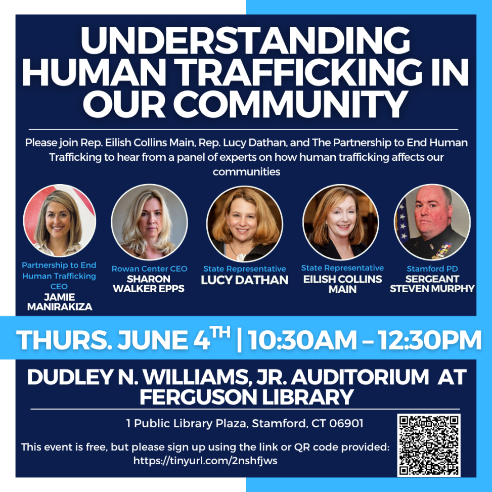Human trafficking forum Dathan 