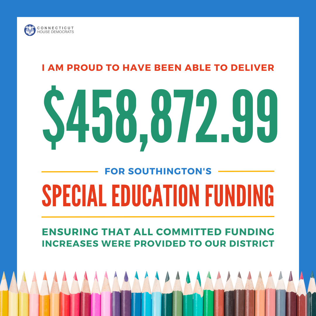 Southington special education funding
