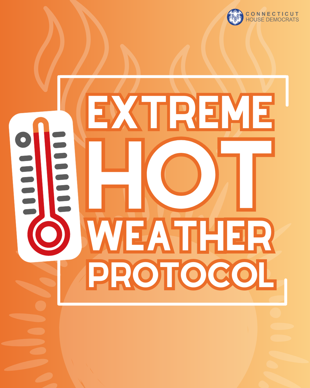 The governor is activating the Extreme Hot Weather Protocol on Sunday, starting at noon.