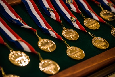 Hall of Fame medals