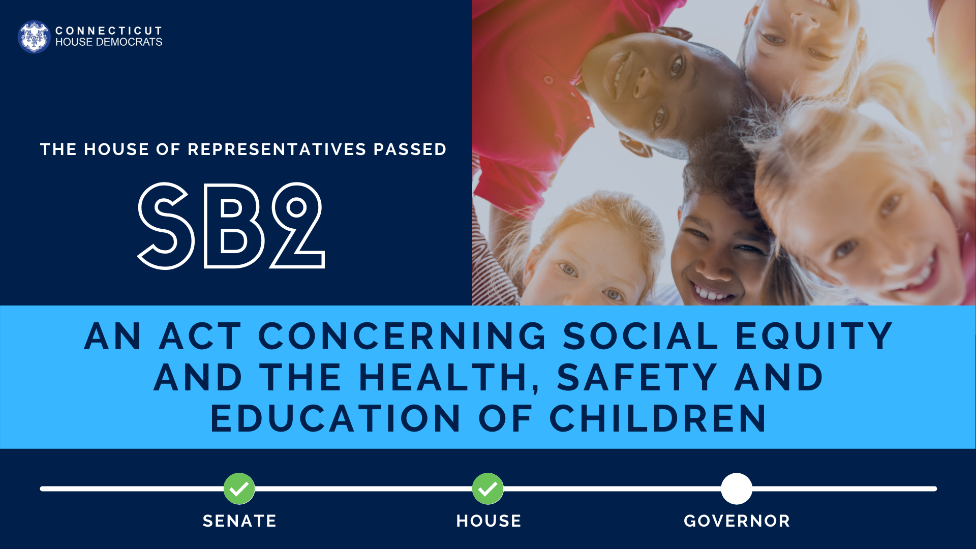 SB2 aimed at helping improve the lives of children