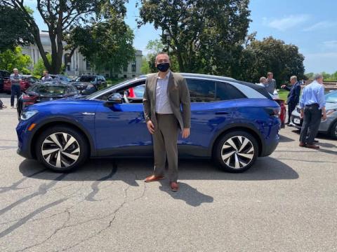 Electric Vehicle Showcase at the Capitol