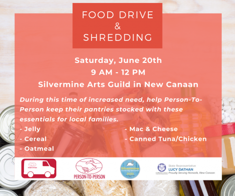 Food Drive and Shredding Event