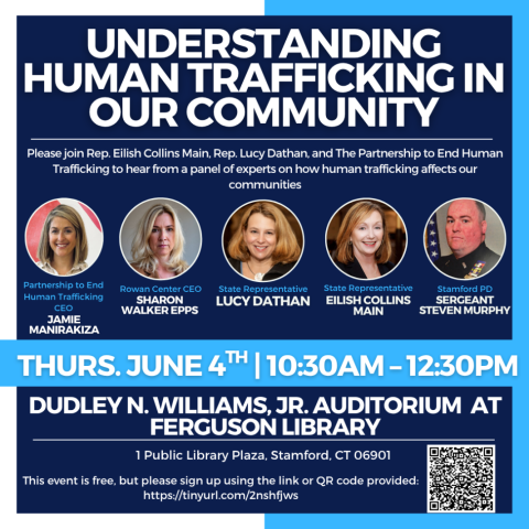 Human trafficking forum Dathan 