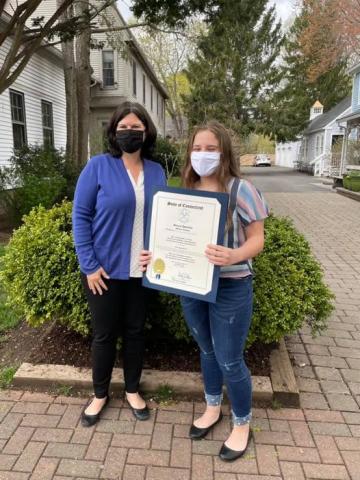 Essay contest winner