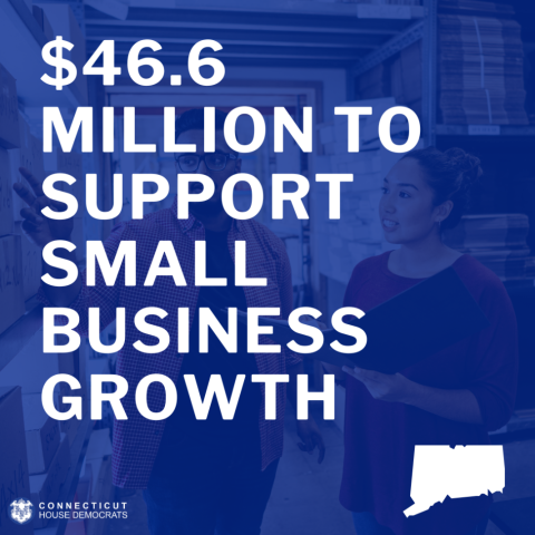 $46.6 Million to Support Small Business Growth in CT