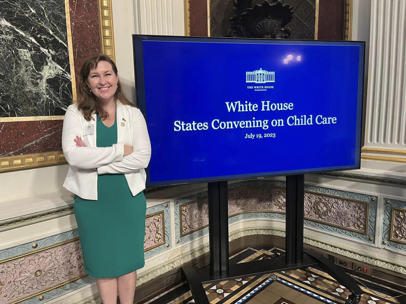 I was honored to participate in a discussion at the White House on Wednesday to discuss how Connecticut is improving child care.