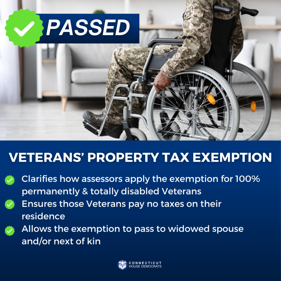 Veterans' Property Tax Exemption