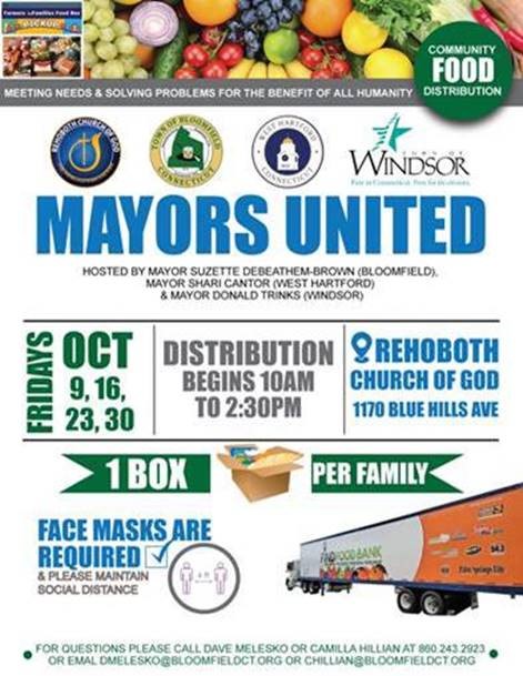 Mayors United Free Food Distribution