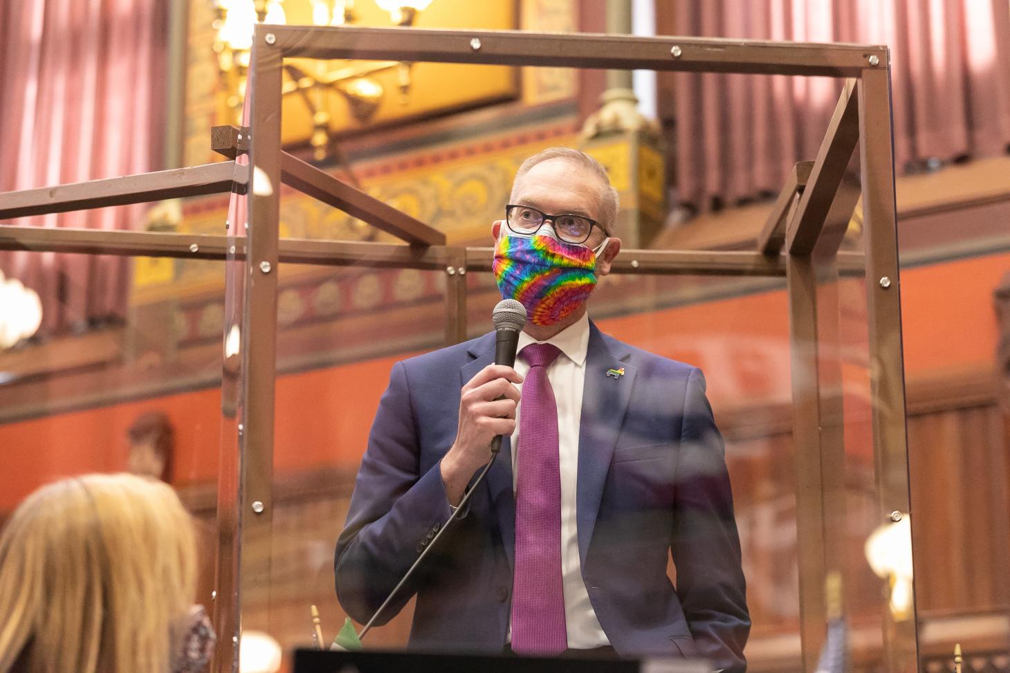 Rep. Currey speaking in support of HB 6387