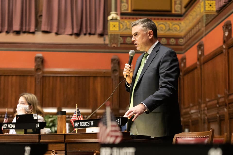 Rep. Doucette on the floor of the House, June 2, 2021