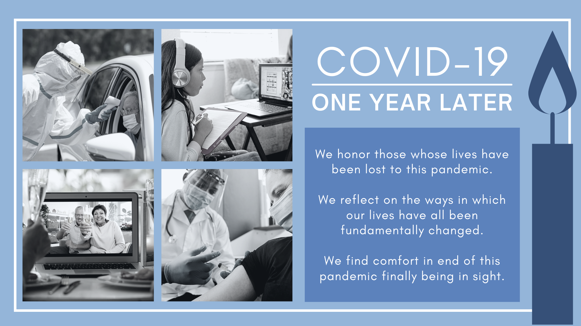 COVID: One Year Later