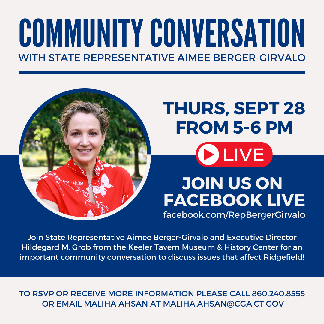 Please join us on September 28 for this Facebook Live event!