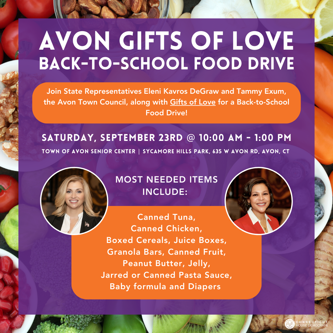 Join us on Saturday as we collect food items for Gifts of Love. 