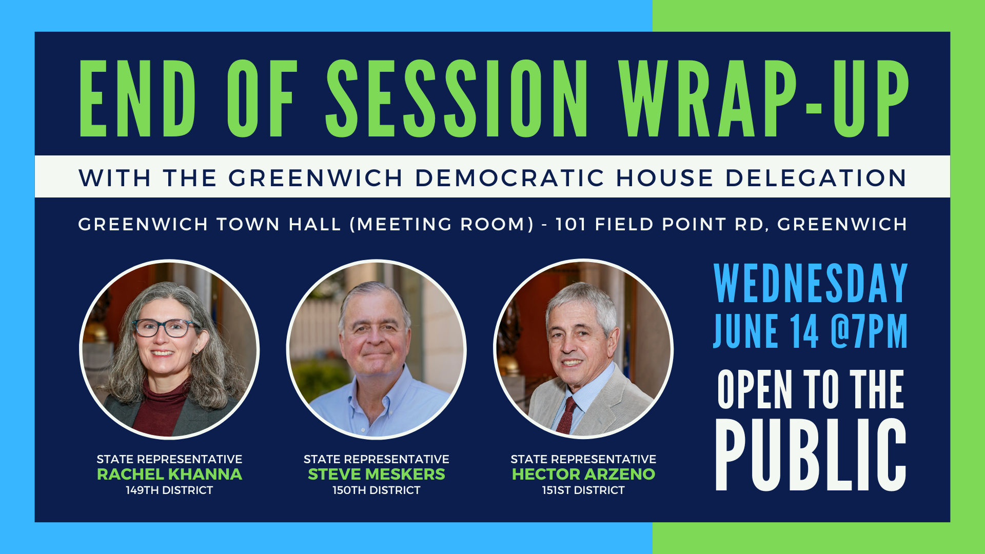 Greenwich End of Session Wrap-Up