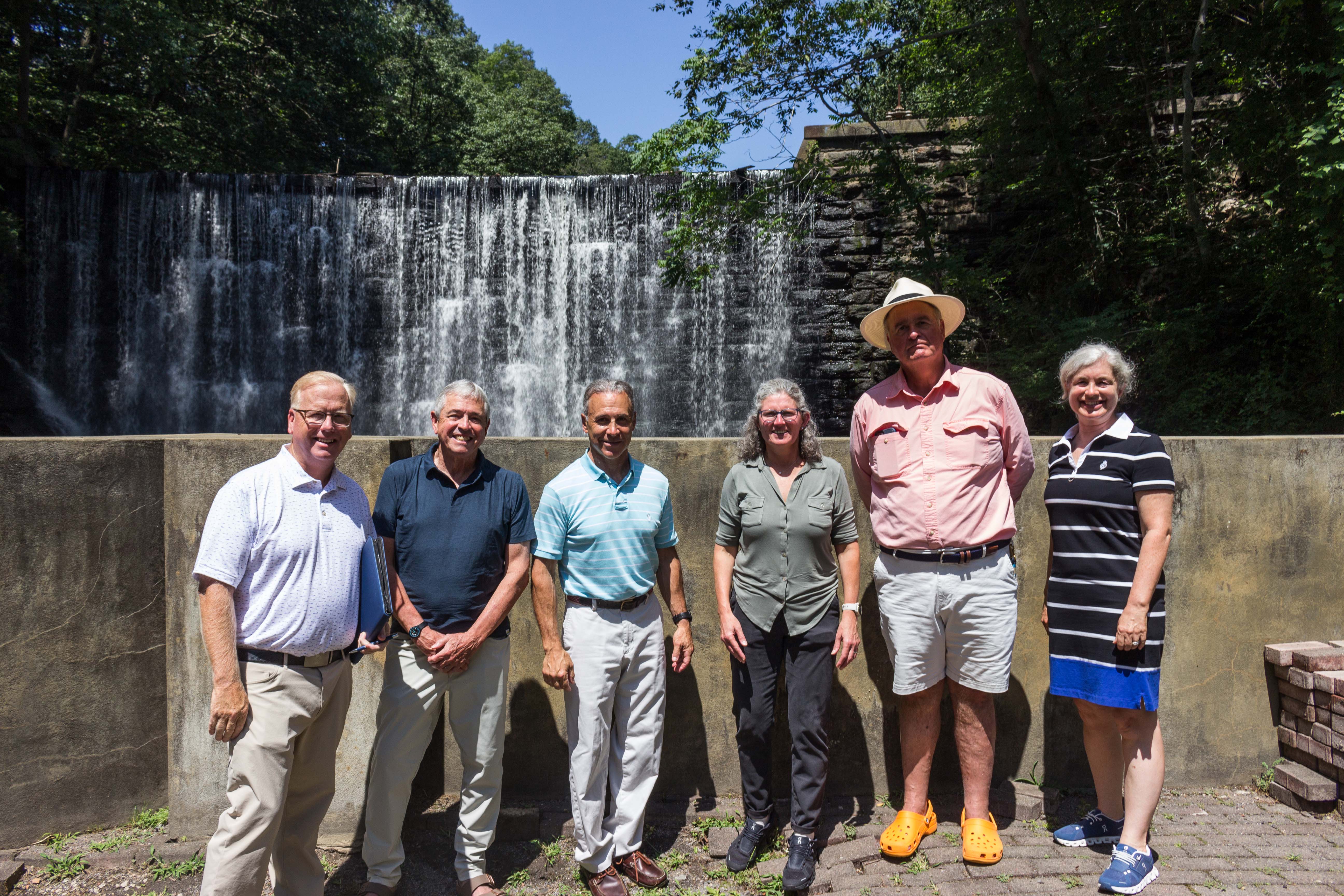 Commissioner Mark Boughton visited Greenwich recently to visit several sites that may be eligible for federal funding through the Infrastructure Investment and Jobs Act.