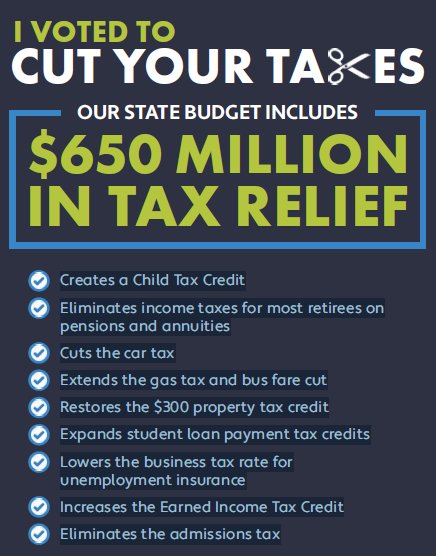 Cutting taxes