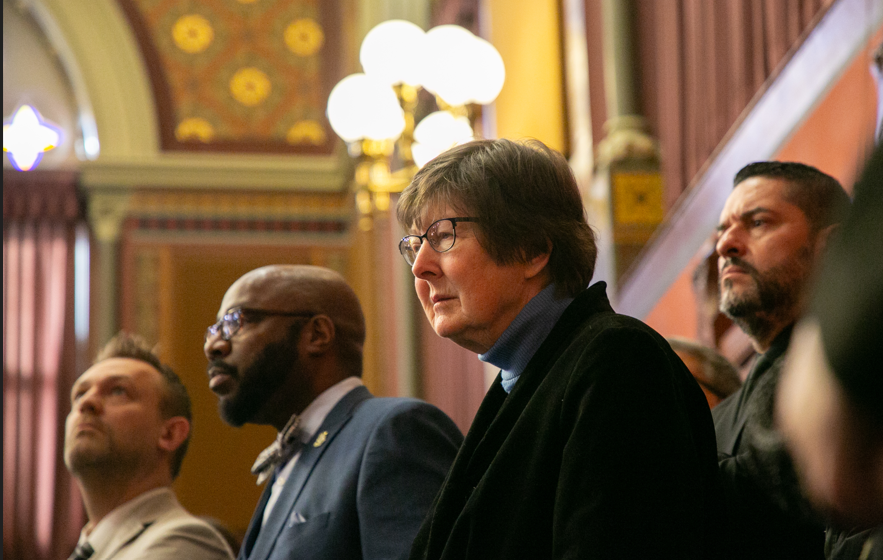 On January 8, Rep. Mary Mushinsky was sworn in to serve the 85th District of Wallingford.