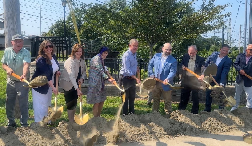 Groundbreaking in Stratford for TIME FOR CT project.