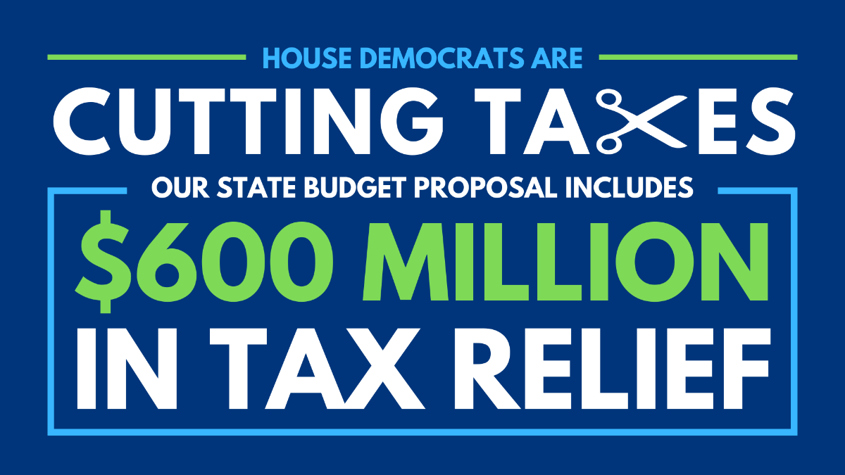 600 Million in Tax Cuts Through Budget