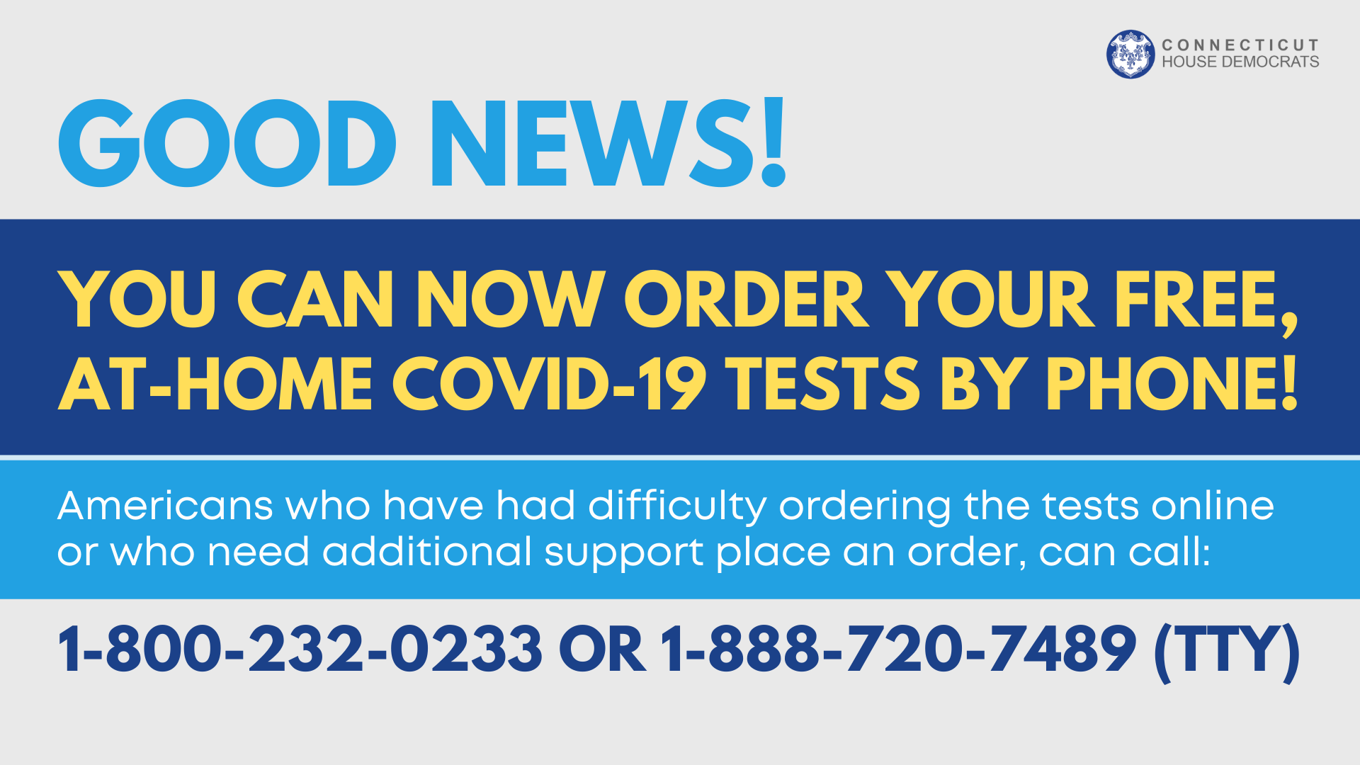 Free Covid test kit phone number