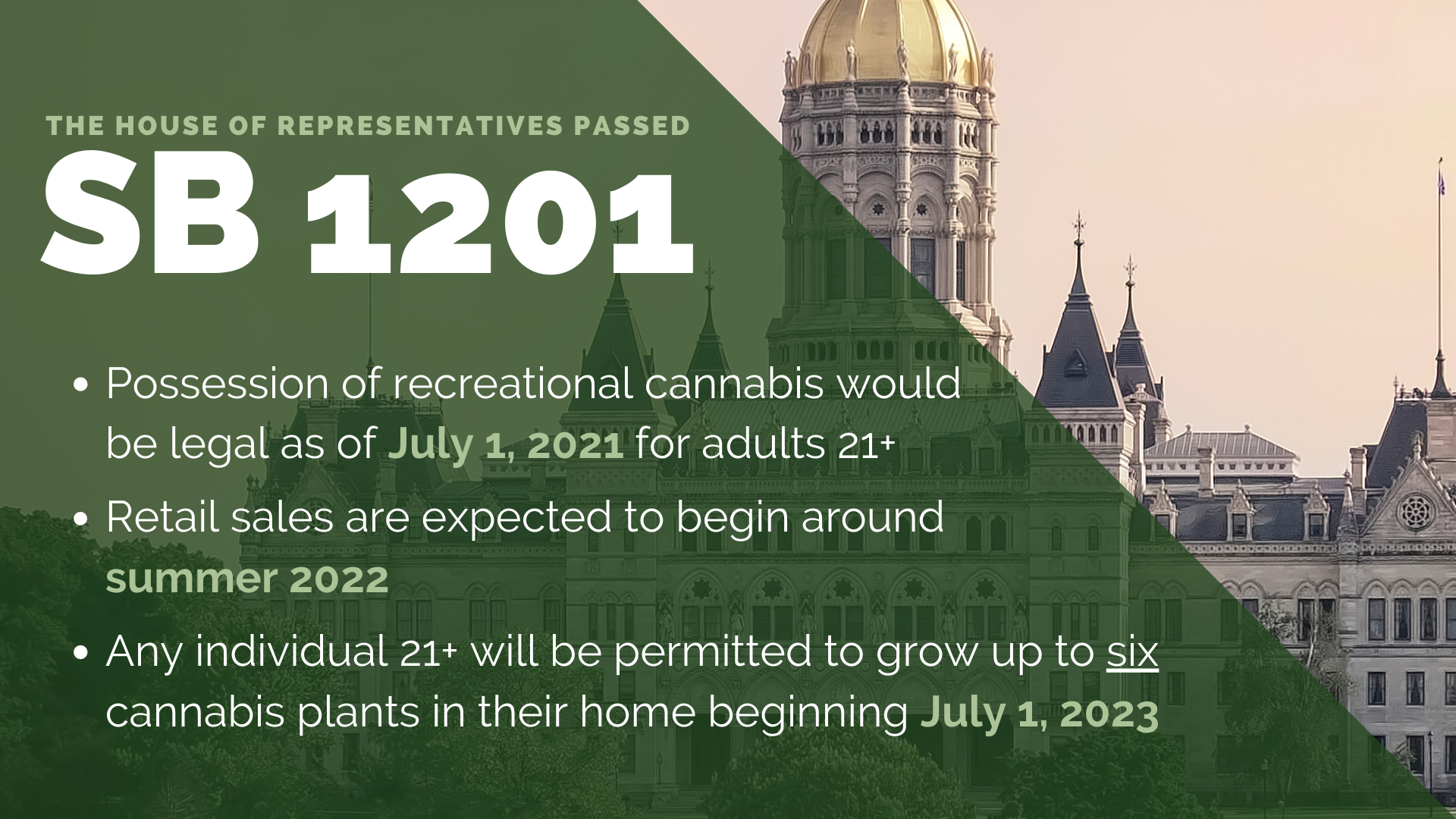 SB1201 a.k.a the Cannabis Bill (Equity)