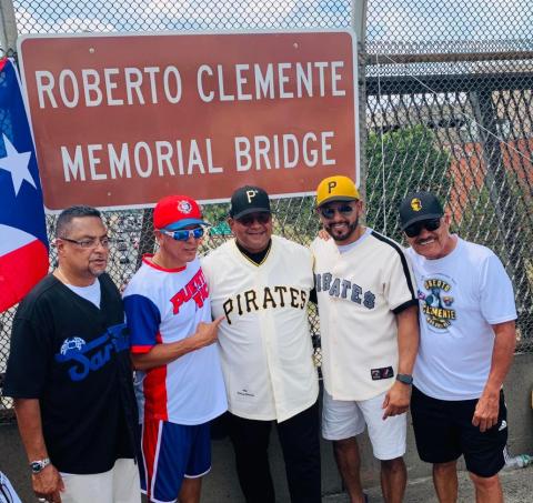 The life and legacy of Hall of Fame baseball player Roberto Clemente was celebrated Saturday in Waterbury with the official dedication of the Roberto Clemente Memorial Bridge on Baldwin Street. 